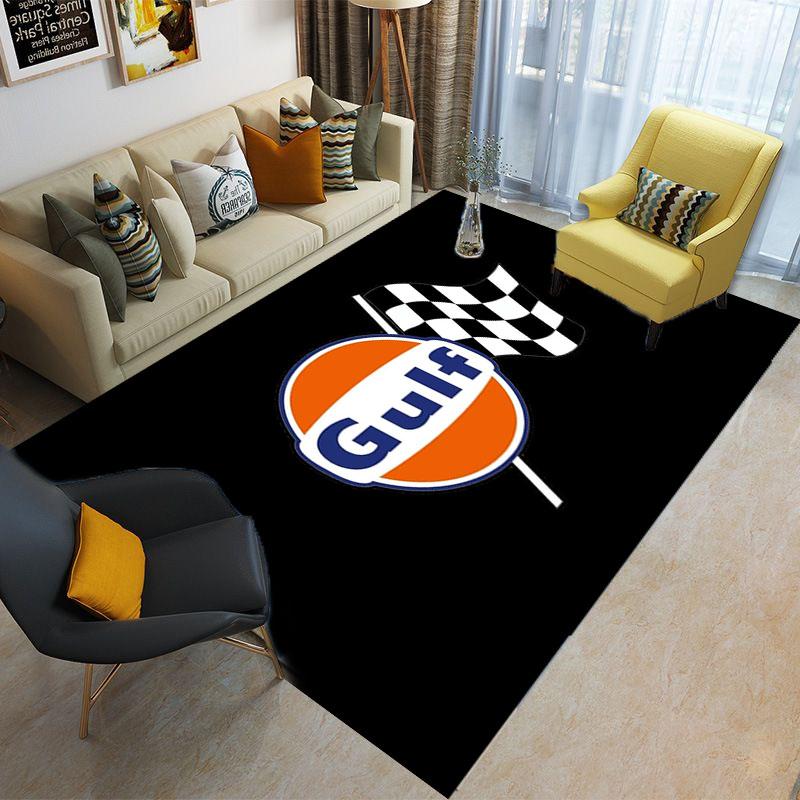 G-Gulf Motorcycle Carpet Garage Mat Decor Carpet For Living Room Sofa Bedroom Area Rugs Kitchen Washroom Anti-slip Carpet