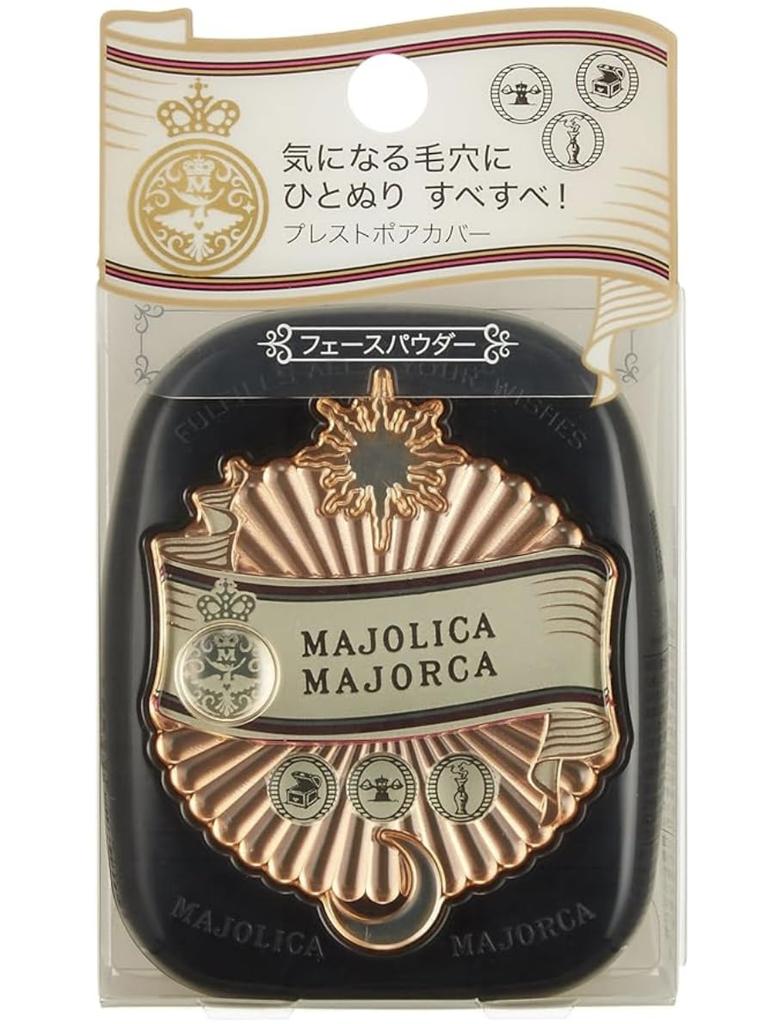MAJOLICA MAJORCA Pressed Pore Cover Face Powder 10g