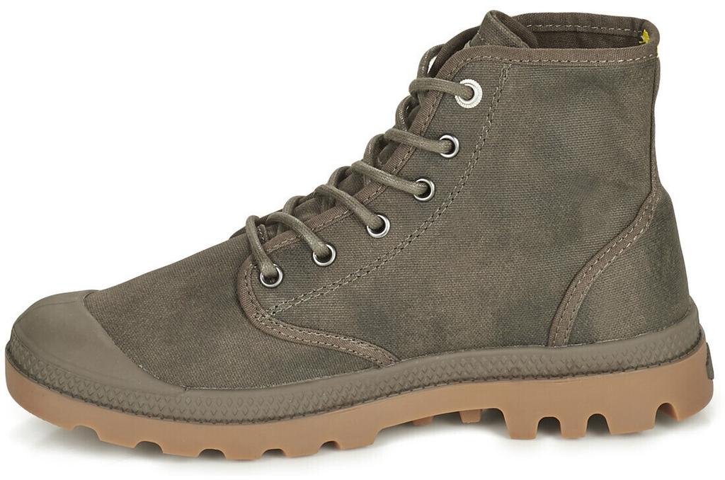 Brown Palladium Pampa Canvas Boots
