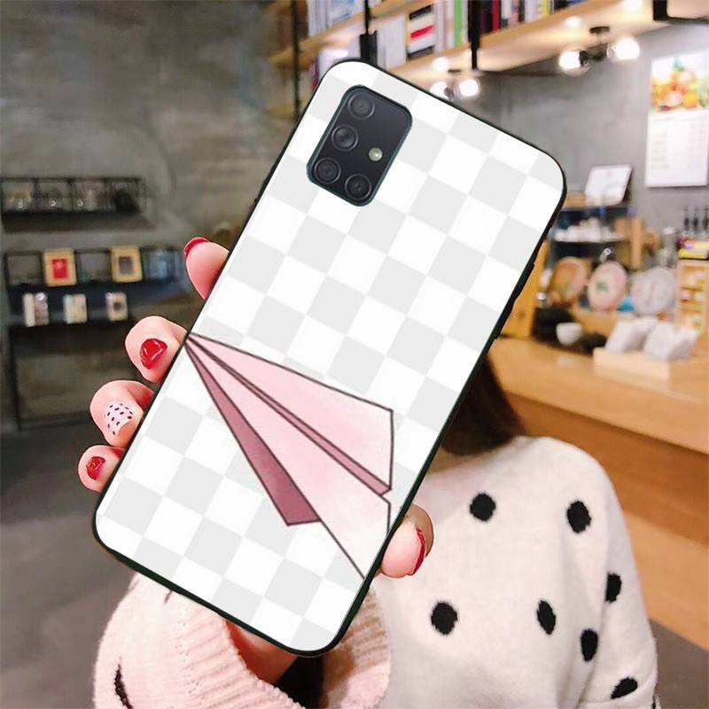 

Чехол для телефона Paper Airplane для Samsung Note 8 9 10 20, чехол для Note10Pro 10lite 20ultra M20 M31, чехол Funda samsungM51