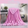 Oversized Simple Solid Color Soft Plush Blanket For Napping Sofa And Use Bedroom