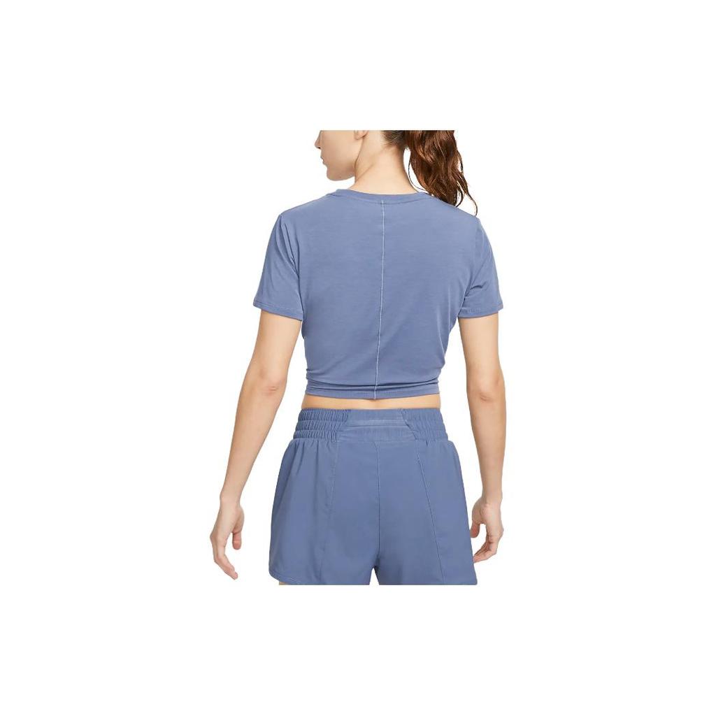 New Nike T Shirt Women's Finnish Blue DD4922-491