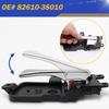 Chrome Interior Ide Door Handle Front Or Rear Left Driver Side For 2011-2015 Hyundai Sonata 826103S010 82610-3S010