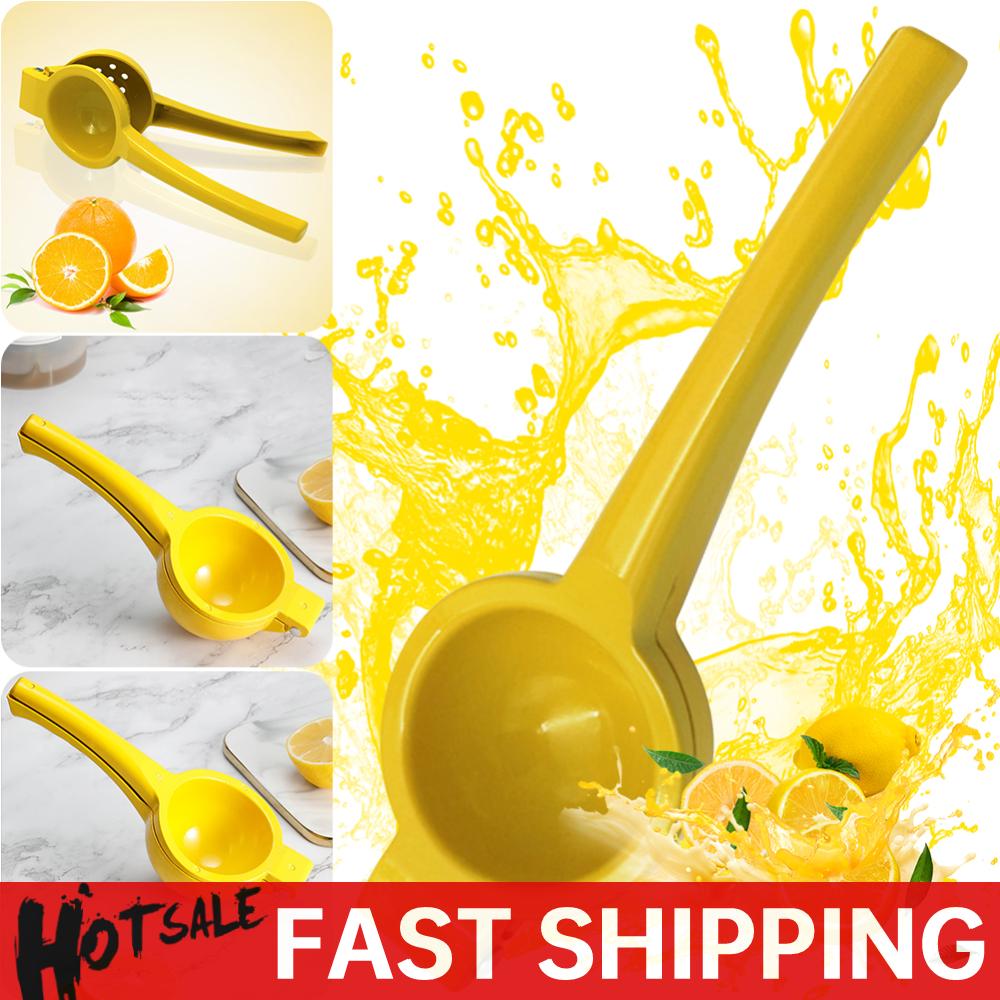 Home Manual Lemon Squeezer Lemon Squeezer Sturdy Hand Pressed Orange Fruit Juicer Aluminum Alloy Portable Practical Kitchen Tool spain