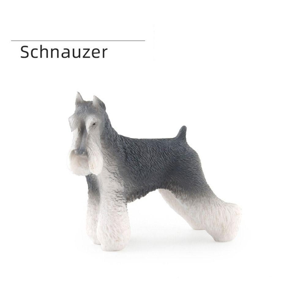 Solid Dog Figurine Simulation Miniature Animal Model Children Educational Toys   Collection