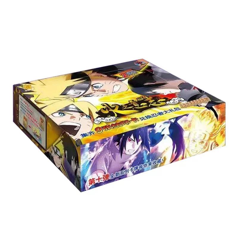 Naruto Card Deluxe Collection Edition Card Naruto Sasuke Anime Character TCG Board Game Toys Children Gifts