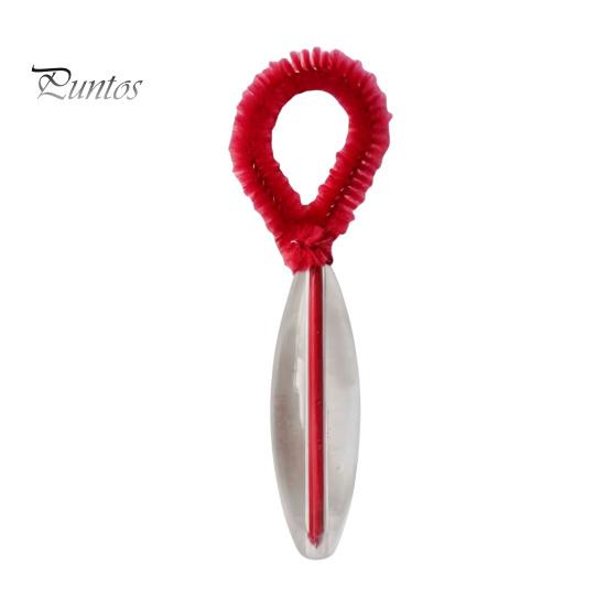 Soft Plush Cleaning Brush Belly Button Brush, Bristle Navel Cleaner with Anti Slip Groove Dirt Remover Beaded Handle, Portable Body Care Tool