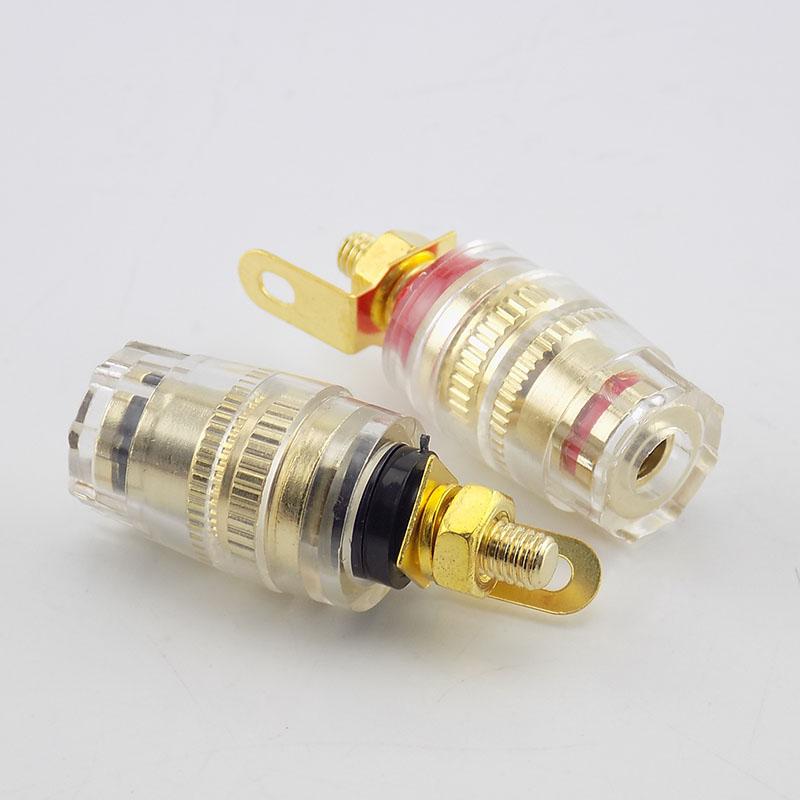 

4 мм 1 пара, красный + черный, разъем типа «банан», разъем, резьба, средний разъем для усилителя, динамик, клемма, соединительная колонка, аудио Type 1