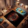 Auto M-Moto Guzzi Floor Mat Eco Flannel Doormat Non-Slip Odorless Indoor Soft Short Plush Floor Rug