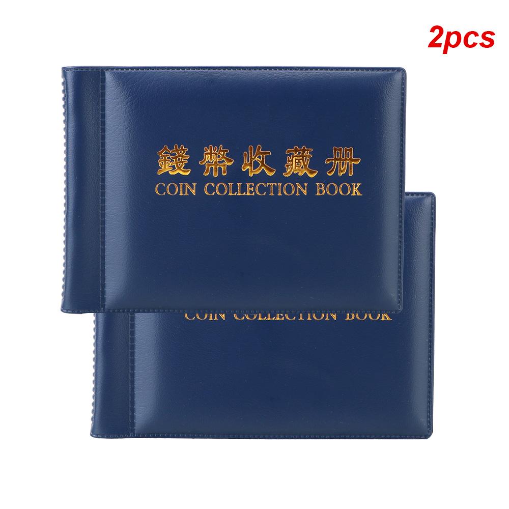 For Commemorative Coin Badges Tokens Album Stamp Album Coin Storage Bag Gifts Coin Collection Book 60 Pockets
