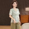 TUCANO New Chinese Style Mom's Summer Outfit Set