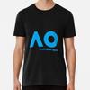 T-shirt Australian Open AO Versione Blu Prodotta in Australia T-shirt Unisex