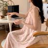 Women's Summer Cloud Cotton Pajama Tank: Breathable Stretch Camisole Sleep Dress