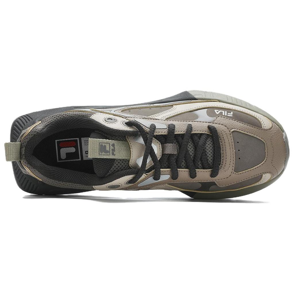 Fila Ciclone Casual Comfortable Low-Top Dad Shoes Men Sneakers Hawk-Brown Mountain-Gray F12M411103FFA