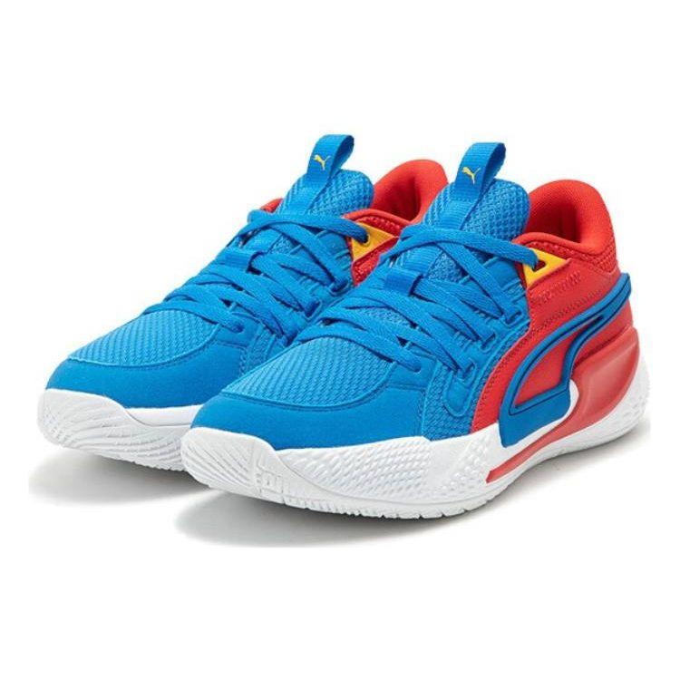 DC Comics X Puma Court Rider Superman - 85th Anniversary Unisex Sneakers Blue Racing-Blue Yellow-Sizzle 379002-01