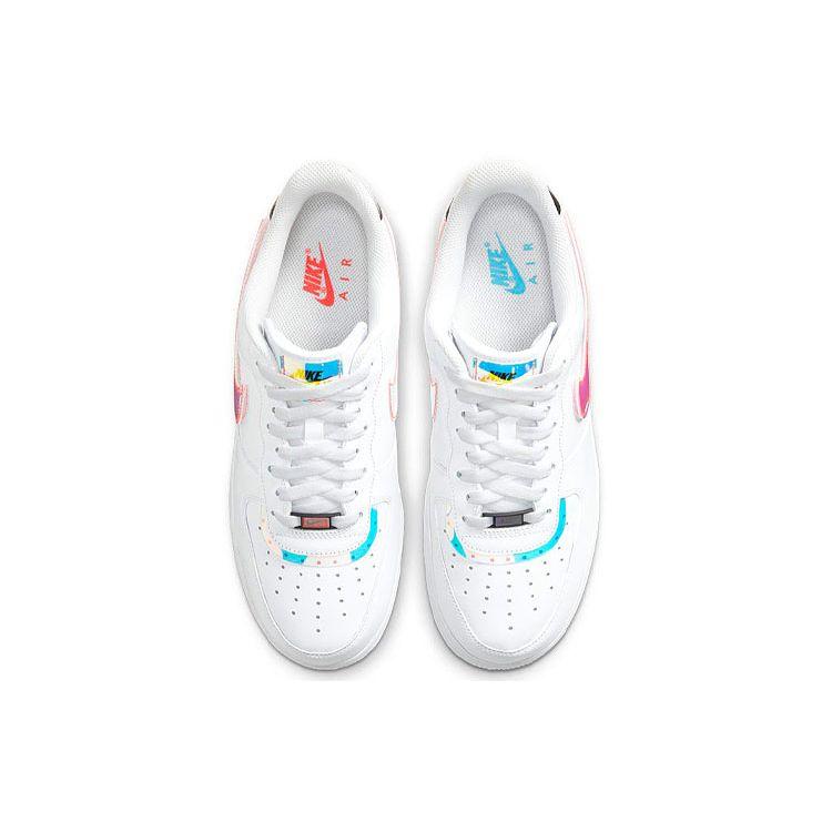 Nike Air Force 1 07 LV8 Have a Good Game Unisex Sneakers White Multi-Color Black DC0710-191