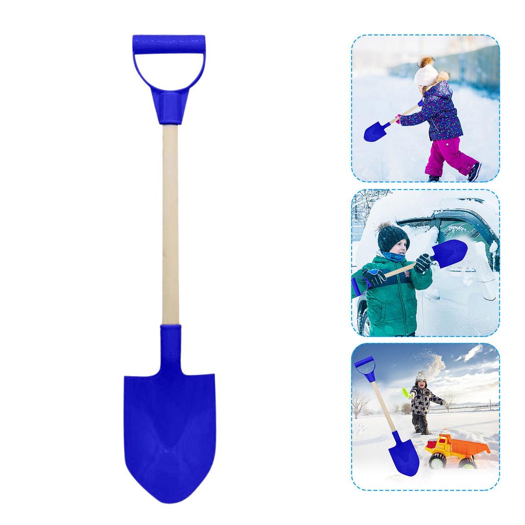 1PCS Children's Snow Shovel Children's Beach Shovel With Wooden Handle