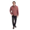 Weird Fish Mens Broxton Herringbone Check Long-Sleeved Shirt