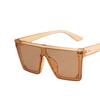 Occhiali da Sole Quadrati Oversize da Donna Uomo Vintage Montatura Grande Rettangolare Occhiali da Sole Foto di Strada Occhiali da Guida UV400 Gafas De Sol