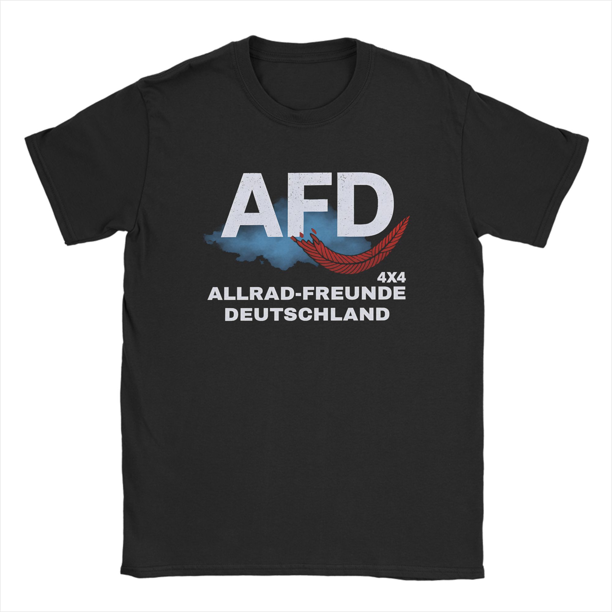 

Streetwear T Shirt Alternative AFD Germany Cotton T Shirts Hip Hop Tee Shirt for Mens Summer Y2K Casual Short Sleeve Top Tees M