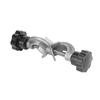 Adjustable Grip Lab Stand Clamp Holder Stainless Steel Metal Grip Support  Laboratory Use