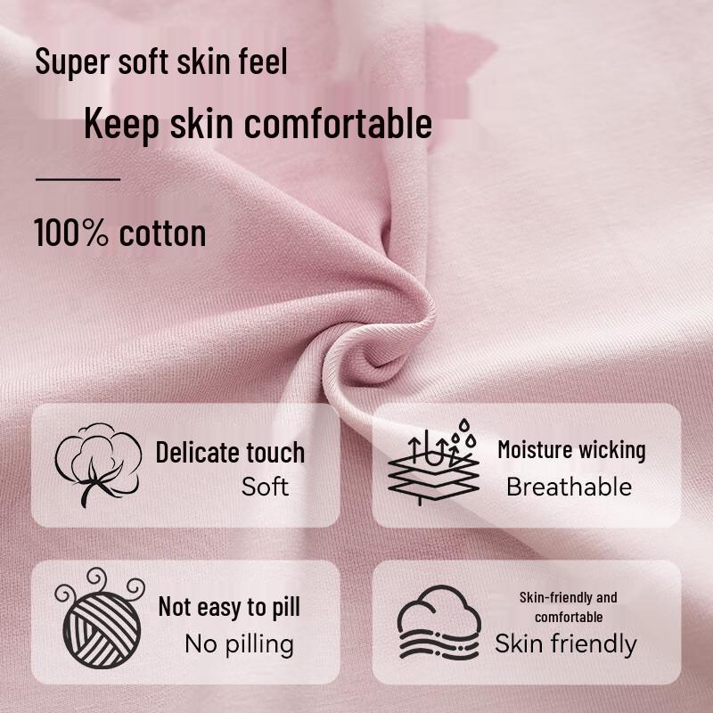 Maoren Women's 100% Cotton Long Sleeve Pajama Set