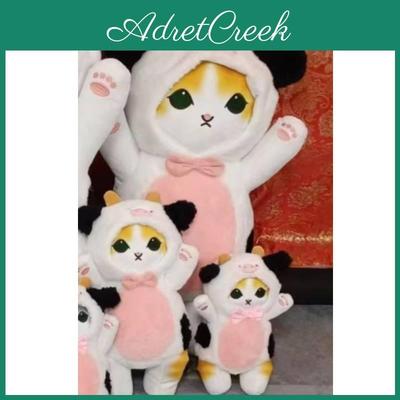 Mofusand Shark Cat Plush Toy With Become Panda Rabbit For Kids Sleep And Play