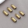 Stainless Steel Gold Chain Clasp Leather Connector for DIY Bracelet/Necklace Jewelry