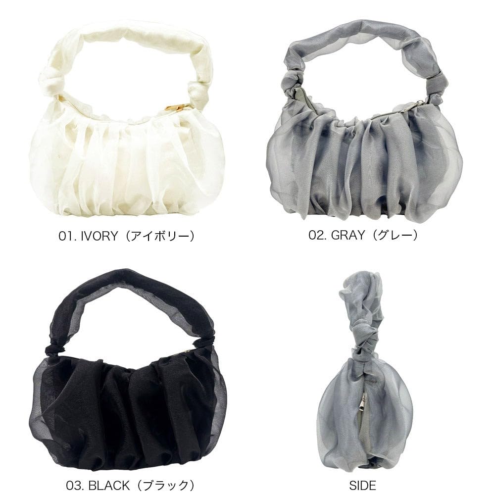 [ROOTOTE] SC.BR. Tule Uma Alça-A Preto Kay 03