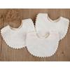 Koreański Styl Niemowlęta Dzieci Koronkowe Kwiatowe Śliniaki Urocze Wycinane Fałszywy Kołnierzyk Odzież Dziecięca Akcesoria Jednokolorowe Dziewczynki Bawełna