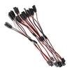 Organizer, 6 szt. 150 mm Przewód przedłużający serwa Kabel do samochodu RC Helikoptera Odbiornika serwo Kabel przedłużający Y
