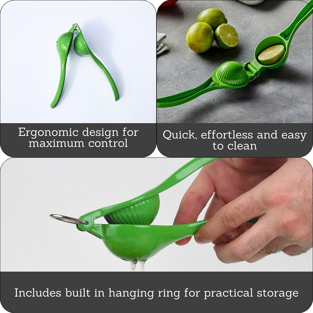 Kitchen Metal Lemon Squeezer Easy To Use Handheld Citrus Juicer Manual Press for Extracting the Most Juice Possible