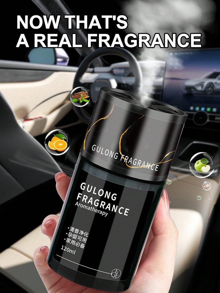 1/2PCS 120ML Vehicle Mounted Air Freshener, Aromatherapy, Air Freshener, Flower Fragrance, Car Air F