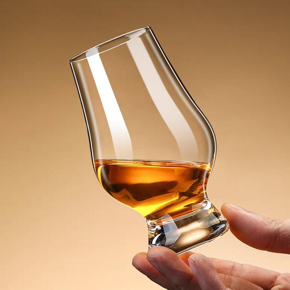 200ml Glass Stemmed Glass Transparent Wine Tasting Glass Table Decoration Cocktail Glass Wedding Style B