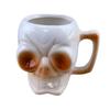 Creative Skull Ceramic Mug Halloween Beer Mugs 3D Stereoscopic Alien Milk Mug Human Skull Novelty Magic Coffee Mugs