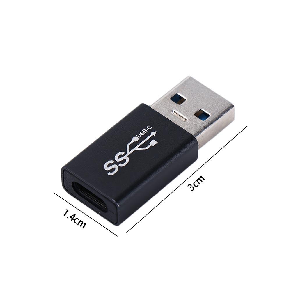 3.0 Male to Male Type C Adapter USB Converter USB-C Charge Adapter Type C Female to USB3.0 Female