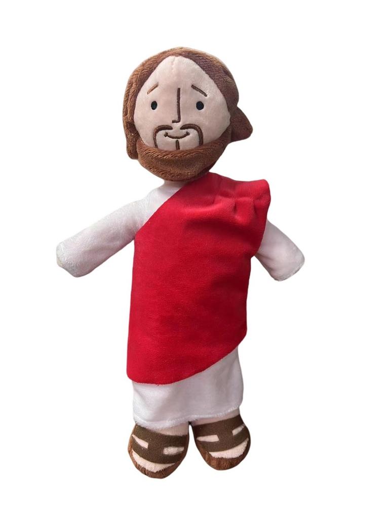 Christliche Hausdekoration Jungfrau Maria Pädagogische Puppe Jungfrau Maria Plüschtier Plüschkissen Jesus Plüschpuppe Stofftier