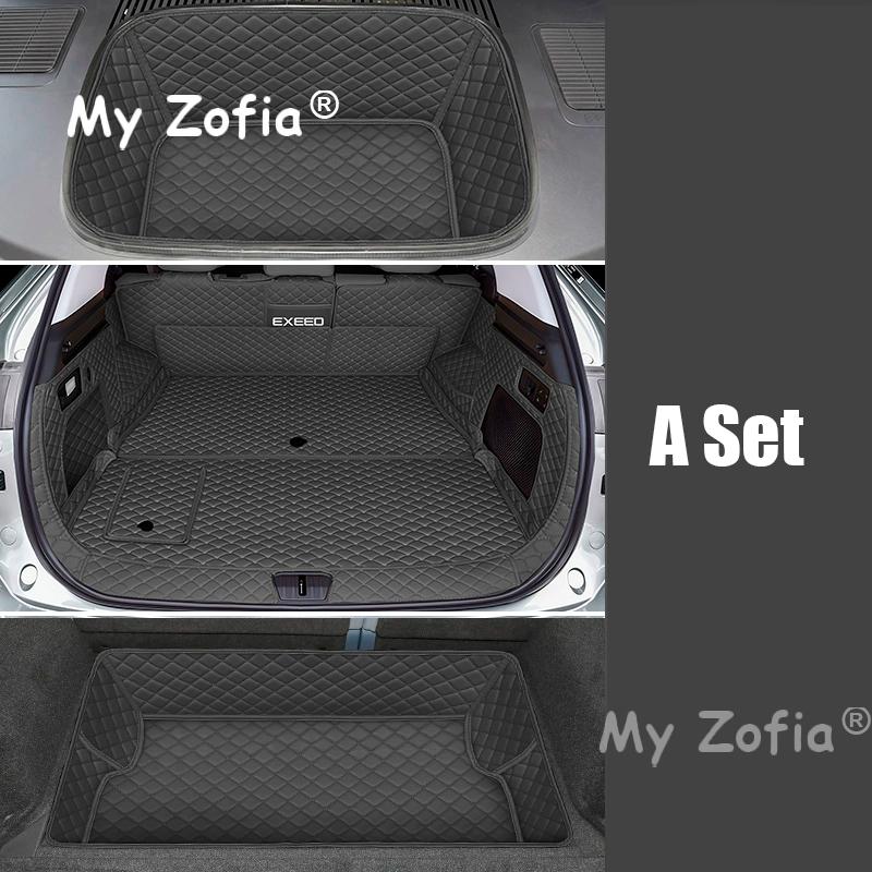 For EXLANTIX ET EXEED STERRA ET 2024 2025 Car Custom Trunk Mats Leather Durable Cargo Liner Boot Carpets Cover Accessories