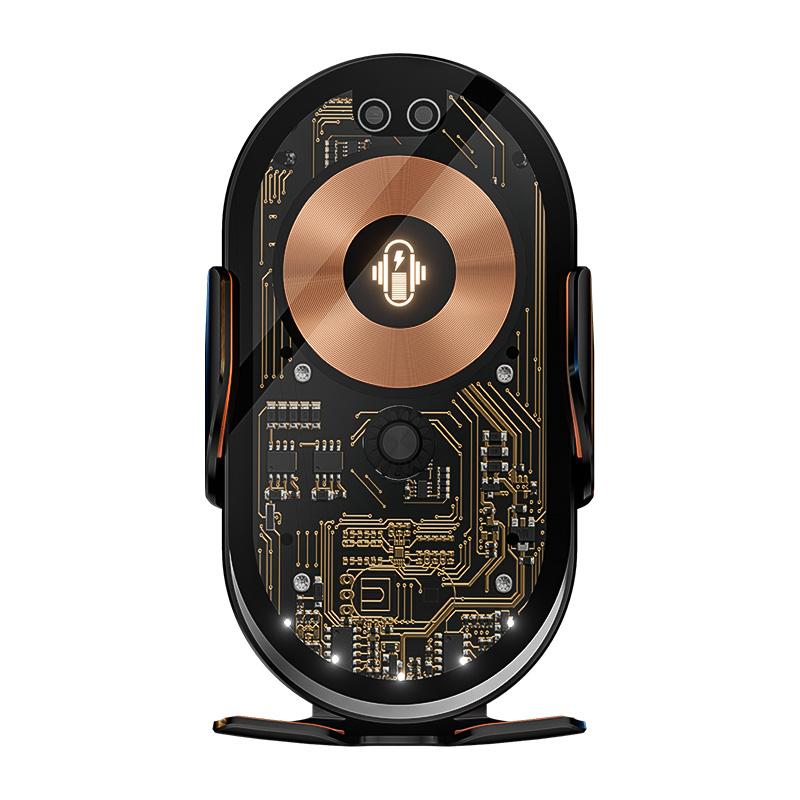 2024 M11 Magic Clip Transparent Line Design Bezdrátové nabíjení do auta Držák mobilního telefonu Otevírání a zavírání Navigační stojan Autodoplňky