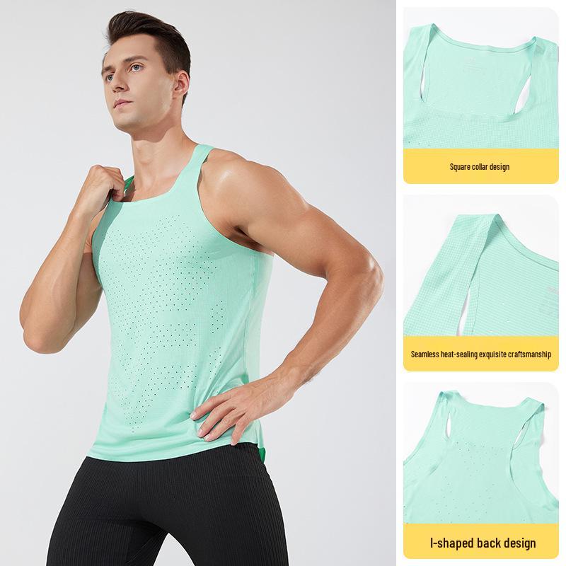 Unisex Quick-Dry Marathon Running Vest - Lightweight and Breathable for Trail and Track Training