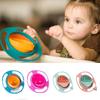 Universal-Gyro-Schüssel für Kinder, Drehwaage, neuartiger Gyro, 360 Grad drehbar, auslaufsicher, Futternäpfe für Babys, Drehwaage-Spielzeug