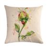 Painted Art Pillowcase Animal Print Linen Pillowcase Chair Sofa Home Decoration Cushion Cover