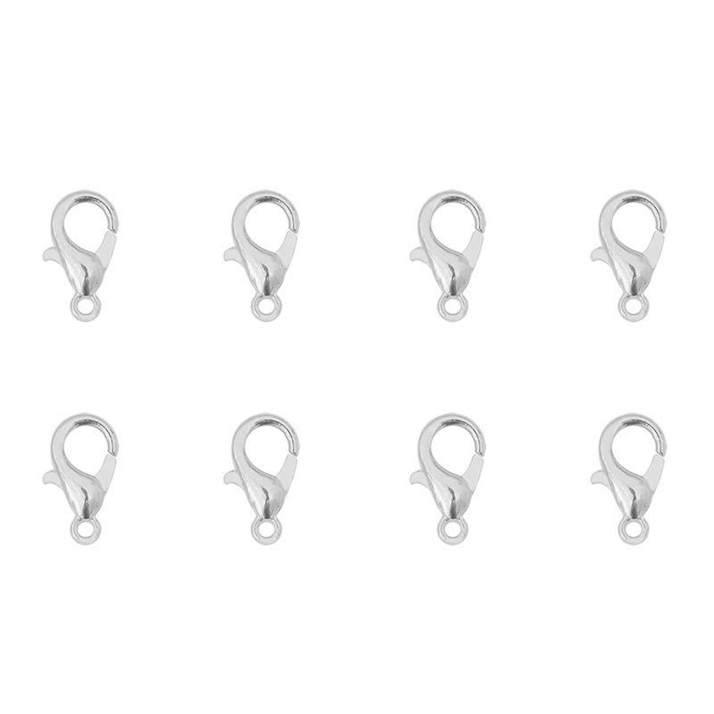 Stainless Steel Lobster Clasp End Cap for Beading Jewelry Accessories