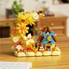 U Fun Four Seasons Treehouse Windmill Micro Building Blocks Toy