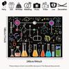 2D Chemistry Lab Backdrop Science Themed Birthday Photography Background