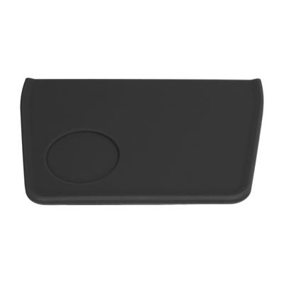 Kaffee Tamper Matte mit Tamper Schlitz Silikon Tampmatte Kaffeepad Tampstation Werkzeug Schwarz
