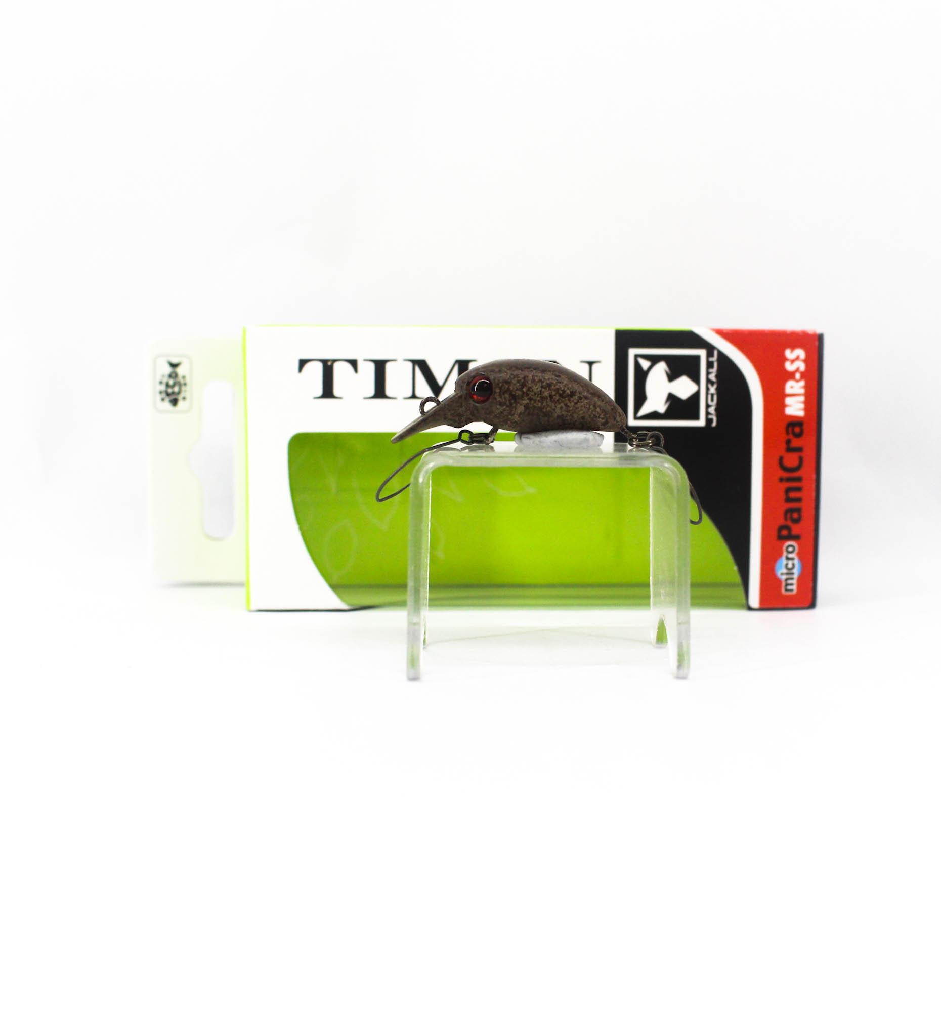 

Jackall Timon Micro Panicra MR-SS 20.2mm Sinking Lure Tackey Brown (7700)