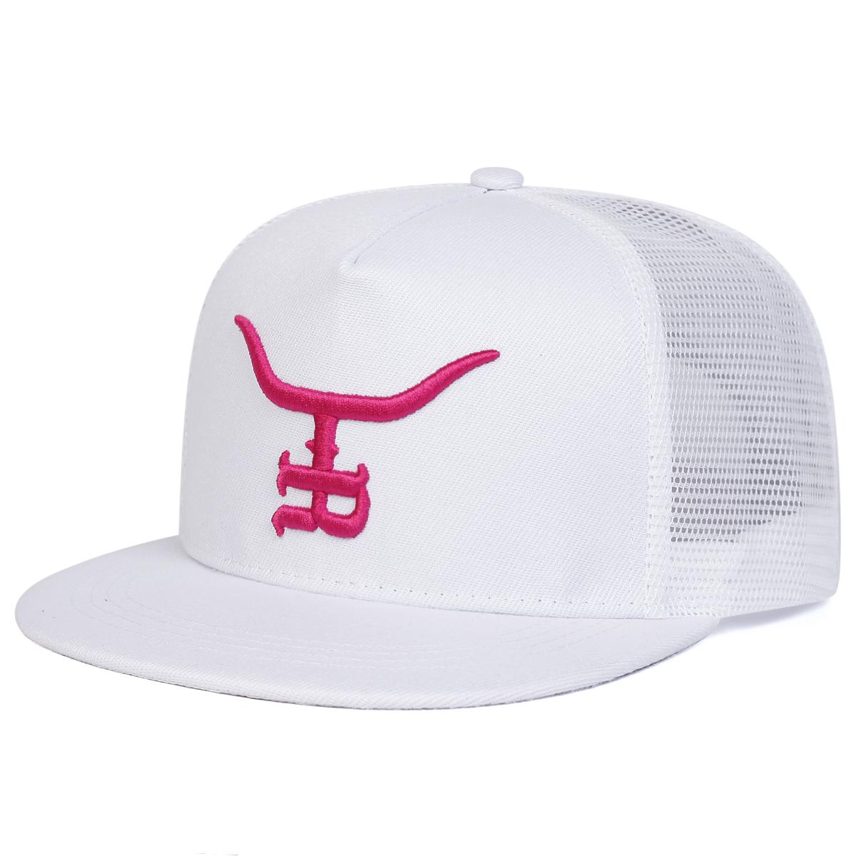 

Буква R Вышивка Голова Быка Бейсболка Регулируемая Плоская Верхушка Хип-Хоп Кепка для Мужчин Женщин Спорт на Открытом Воздухе Путешествия ярко-розовый/белый