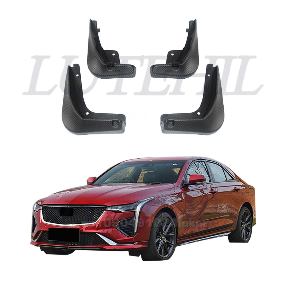 LUTEHIL Mudflaps For Cadillac CT4 2023-2024 Splash Guards Mudguards Mud Flaps Fender Car Accessories