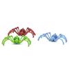 Halloween Horror Crawling Spider Toy Statue 3D Printing Toys Simulation Insect Spider Toy Model Scene Decoration Children Gifts